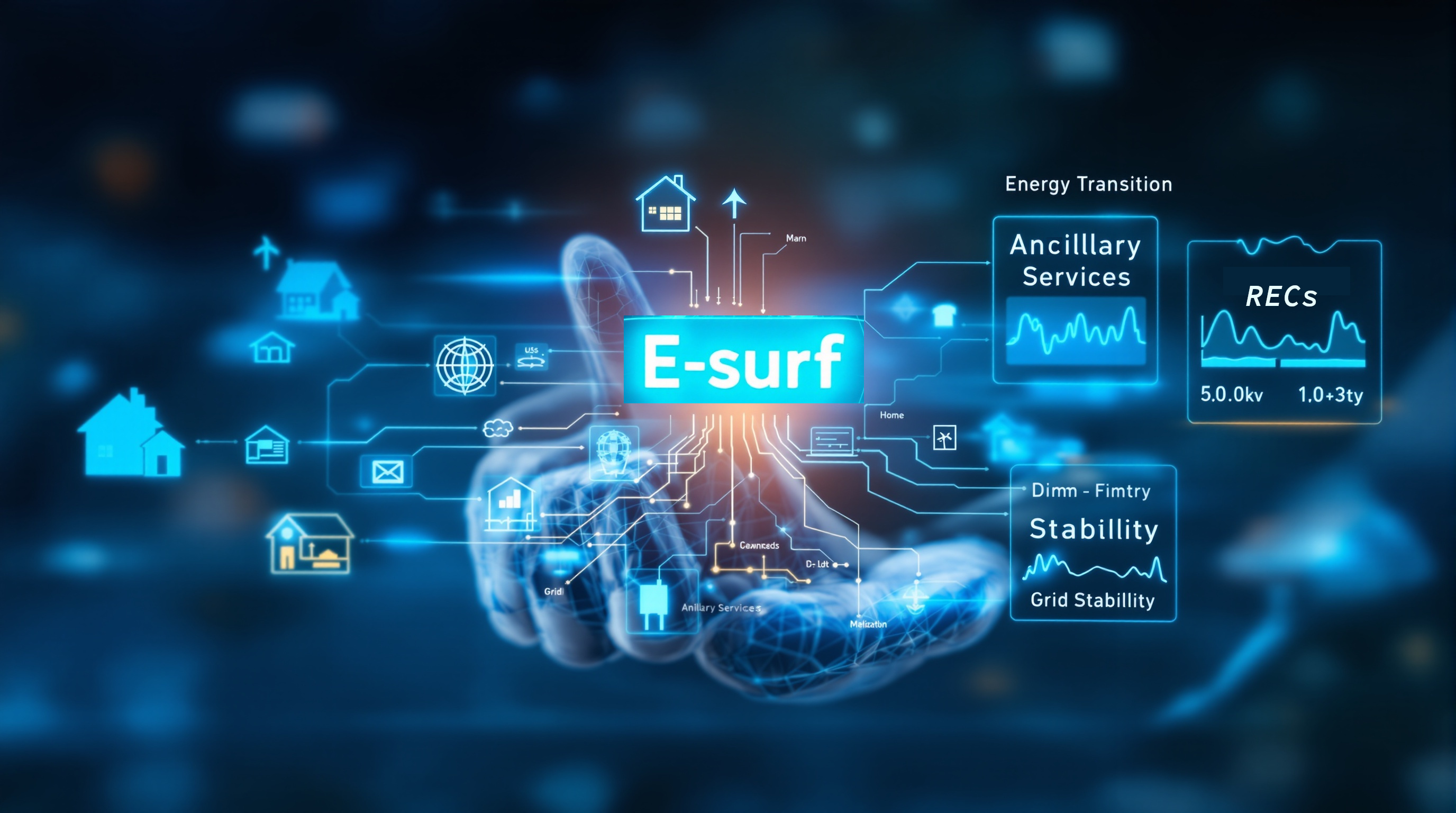 E-surf Logo